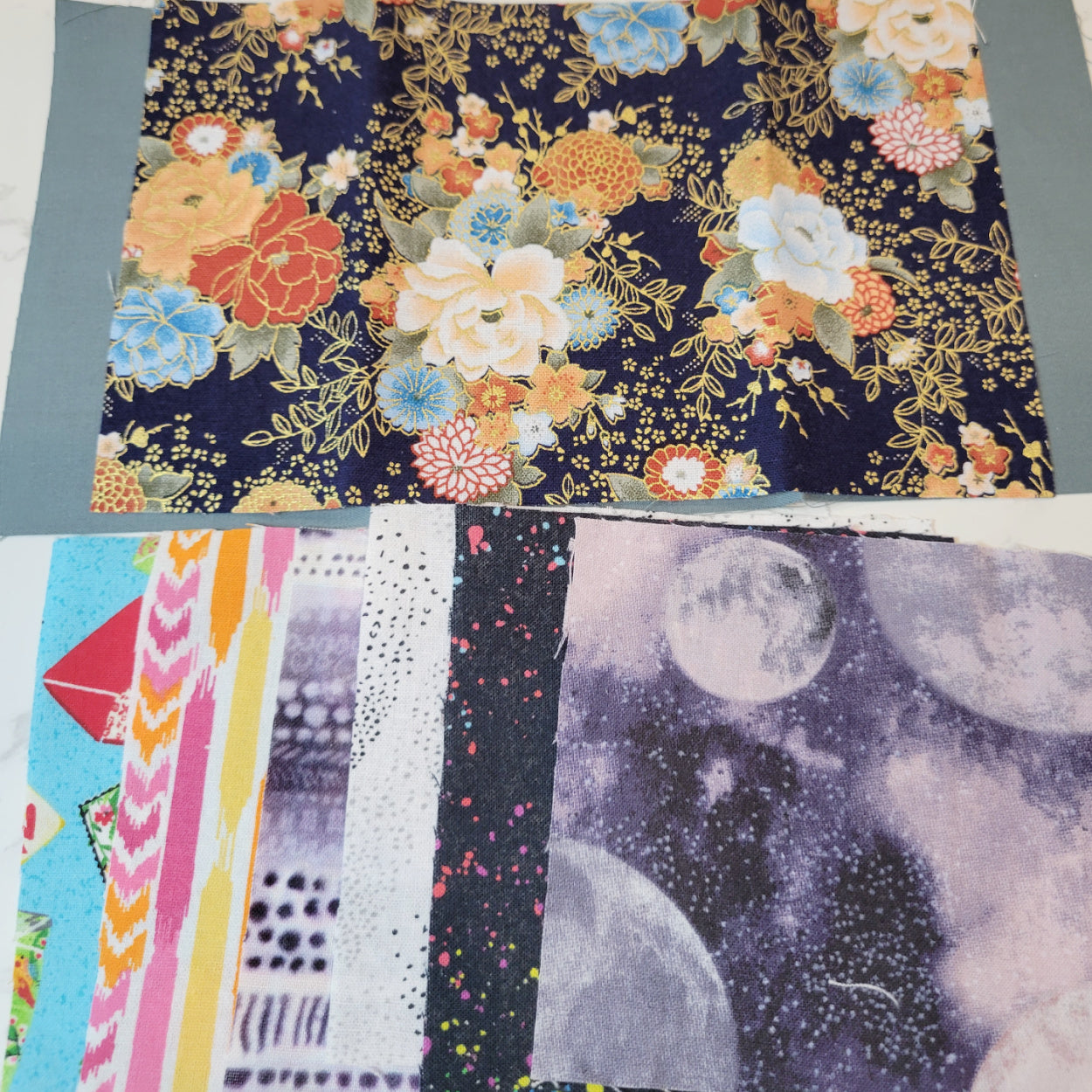 Slow Stitch Fabric Embellishment Kit Sampler Pack #2