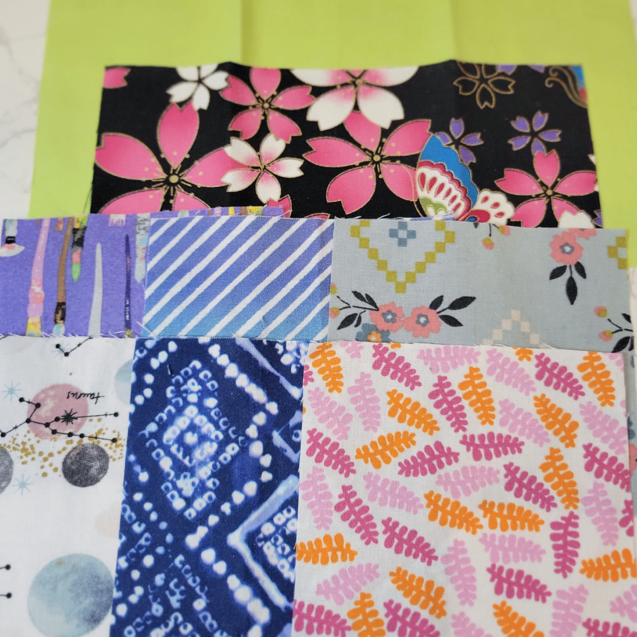 Slow Stitch Fabric Embellishment Kit Sampler Pack #4