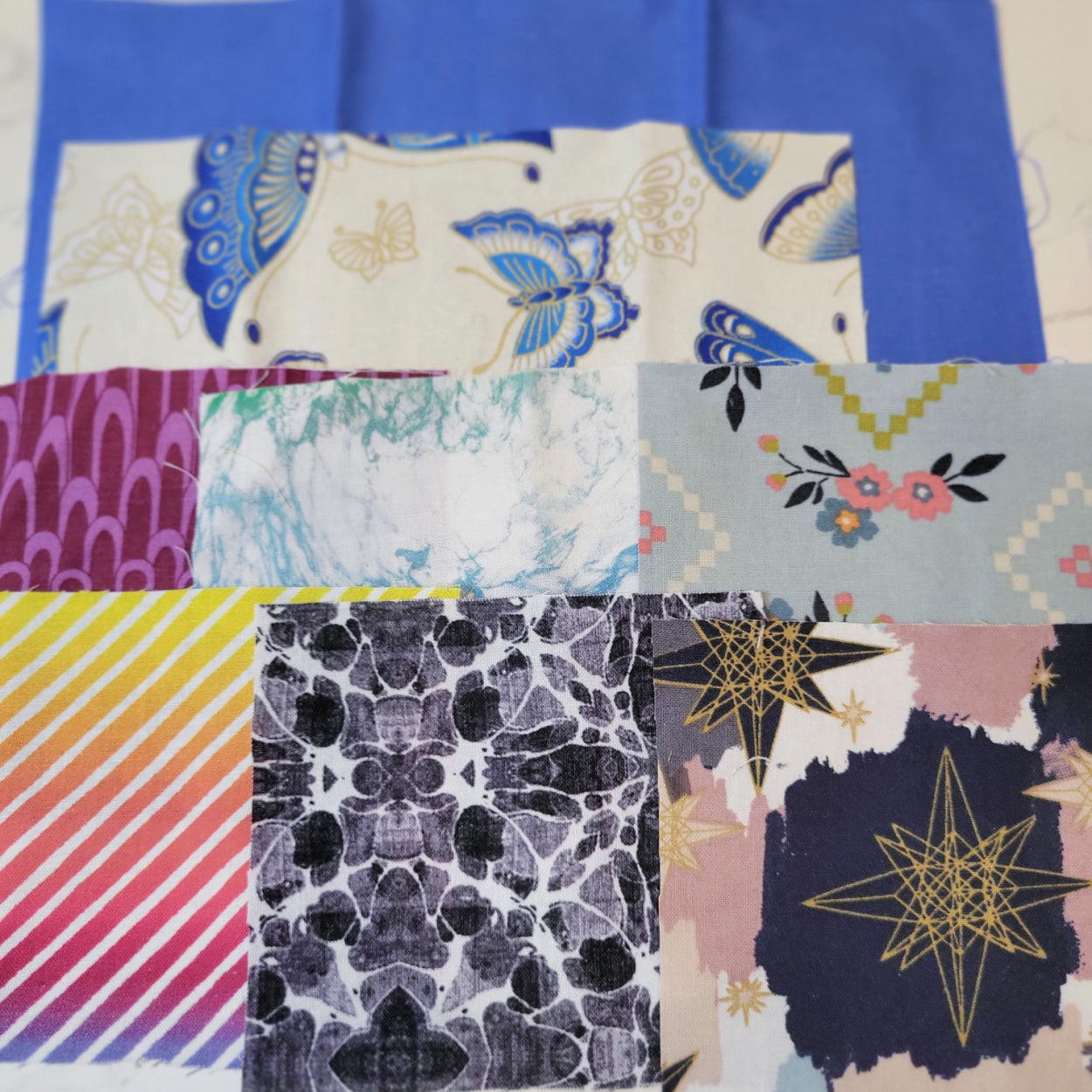 Slow Stitch Fabric Embellishment Kit Sampler Pack #3