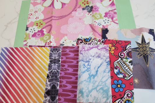 Slow Stitch Fabric Embellishment Kit Sampler Pack #7